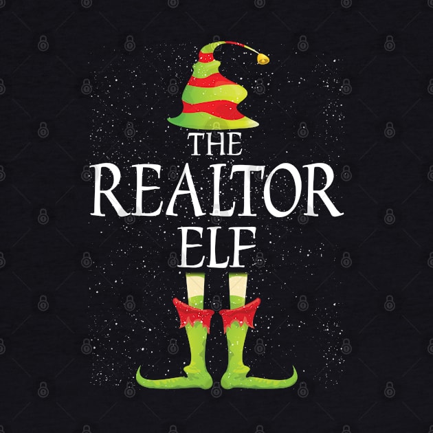 Realtor Elf Family Matching Christmas Group Funny Gift by Davishasari